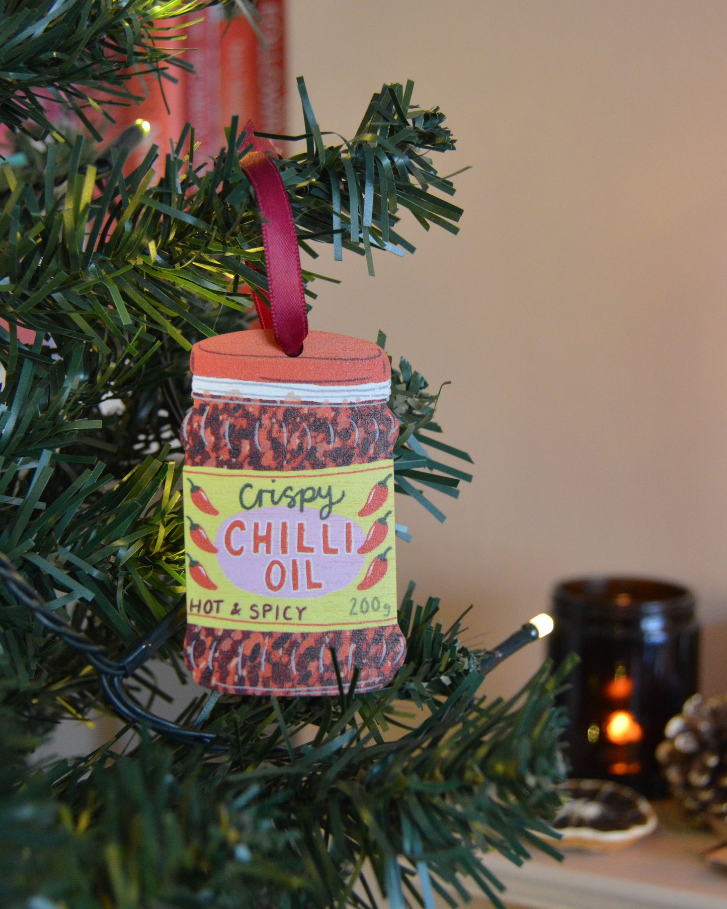 Chilli Oil Christmas Decoration