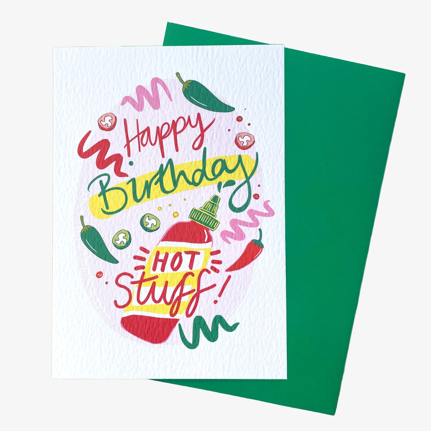 Happy Birthday Hot Stuff card