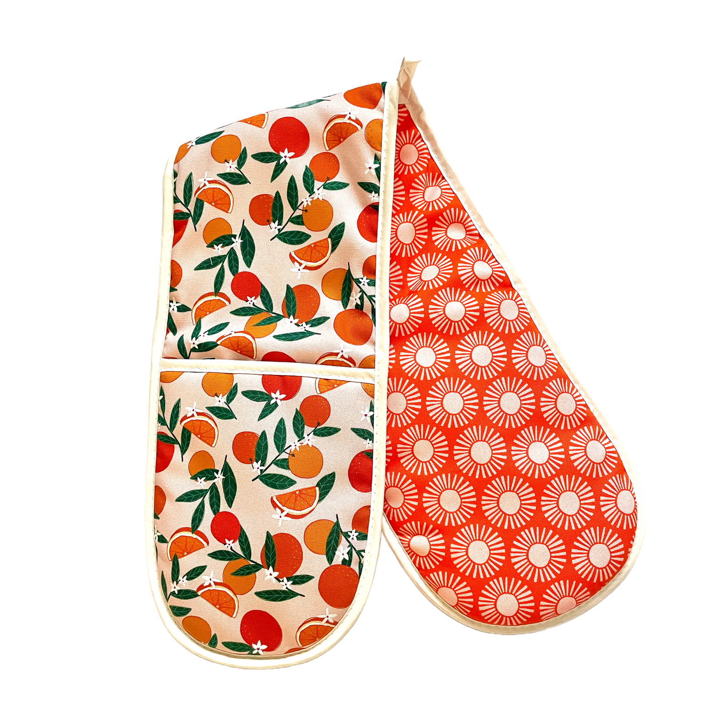 Sevilla Oranges Organic Cotton oven gloves