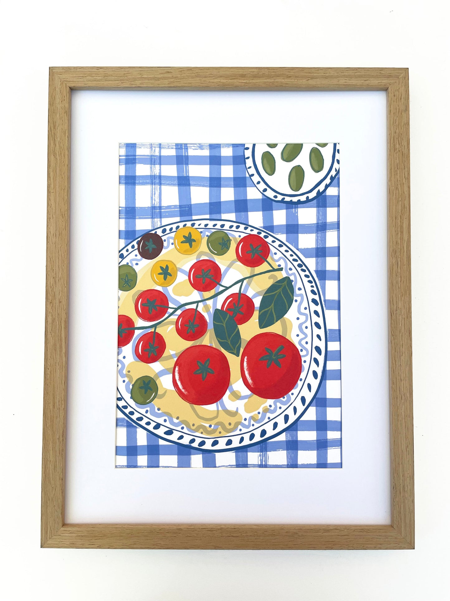 Mediterranean Tomatoes Art Print