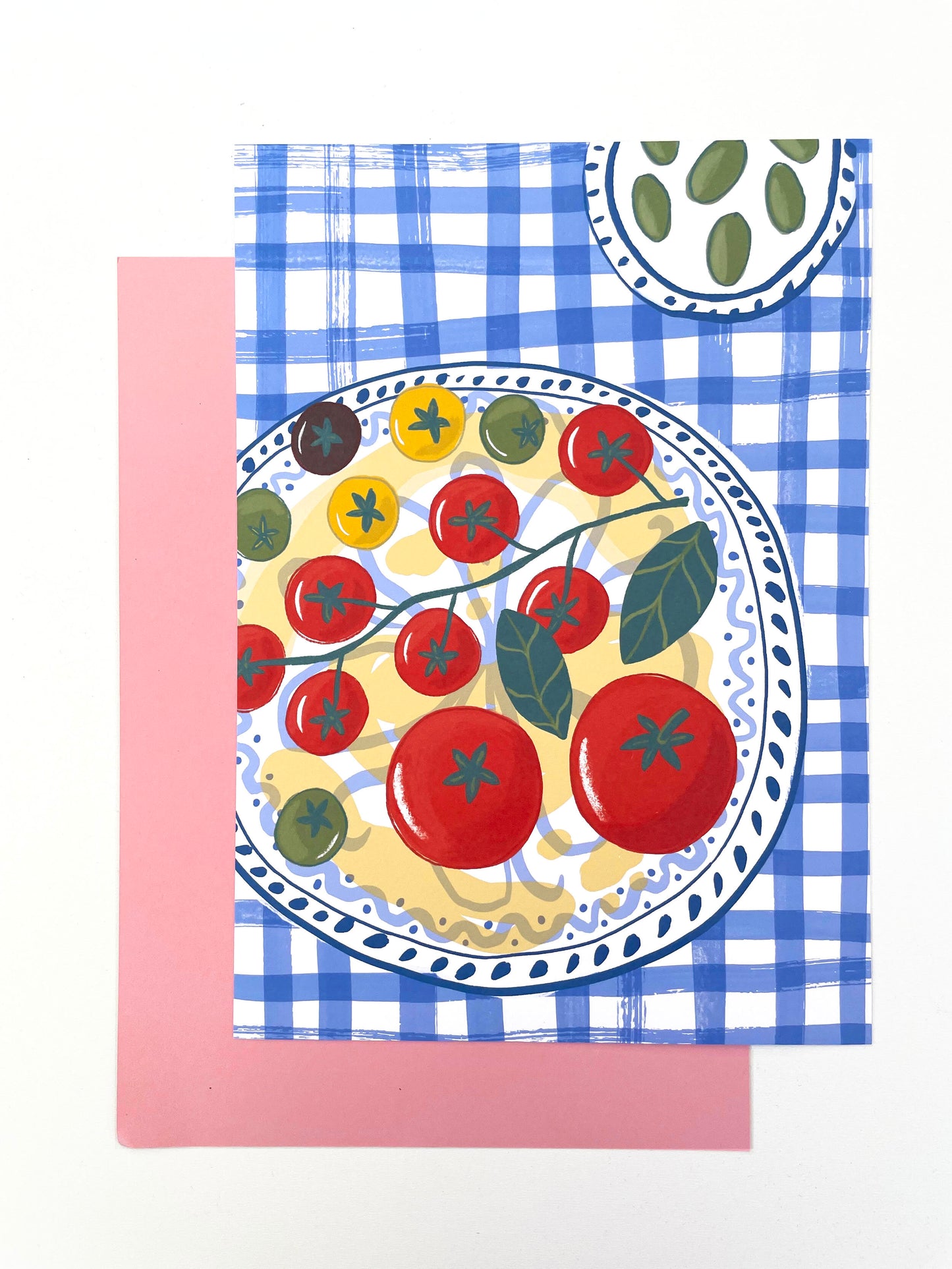 Mediterranean Tomatoes Art Print