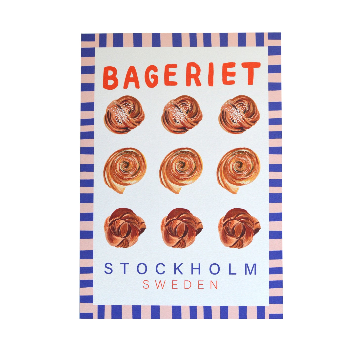 Bageriet, Stockholm Art Print