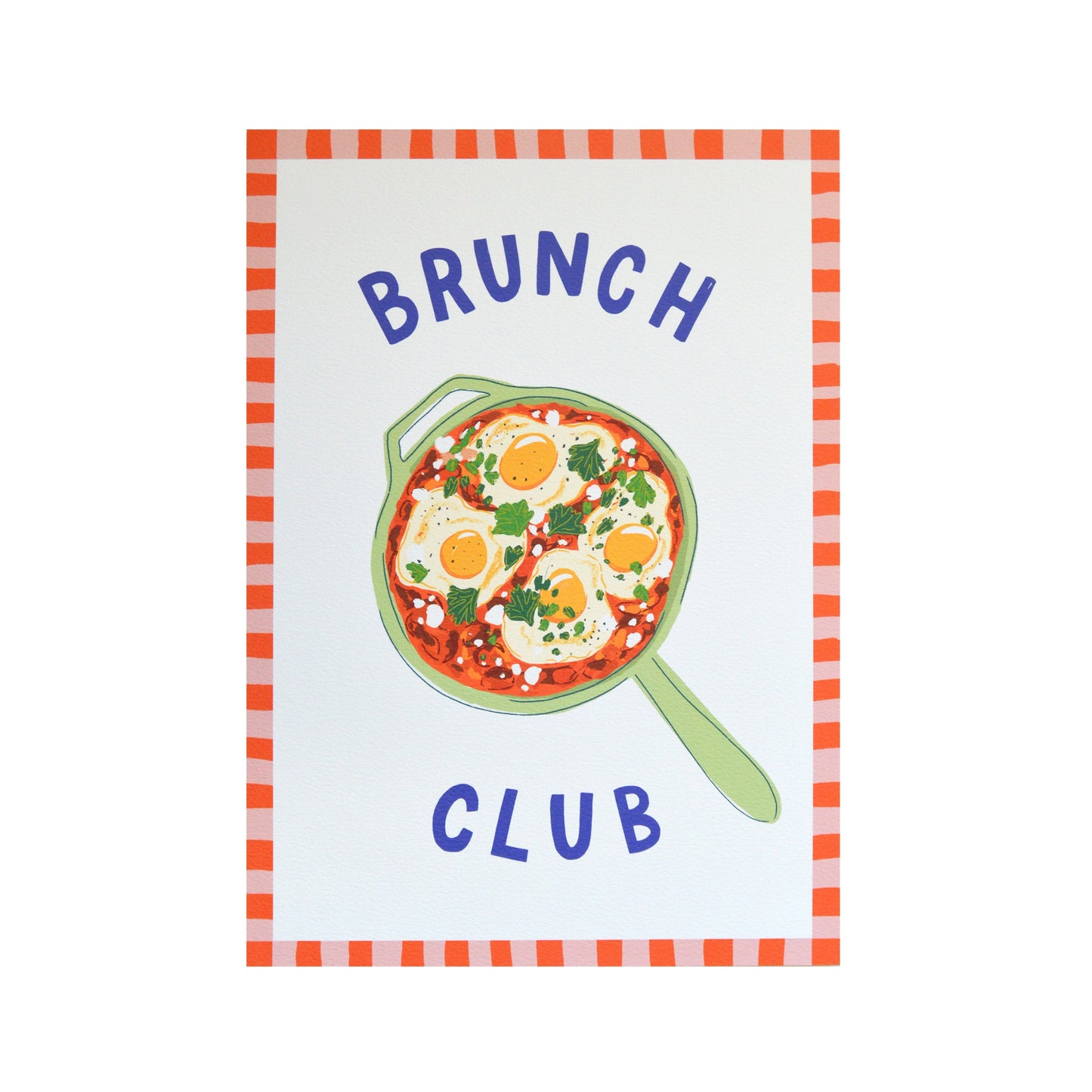 Brunch Club Art Print: Shakshouka