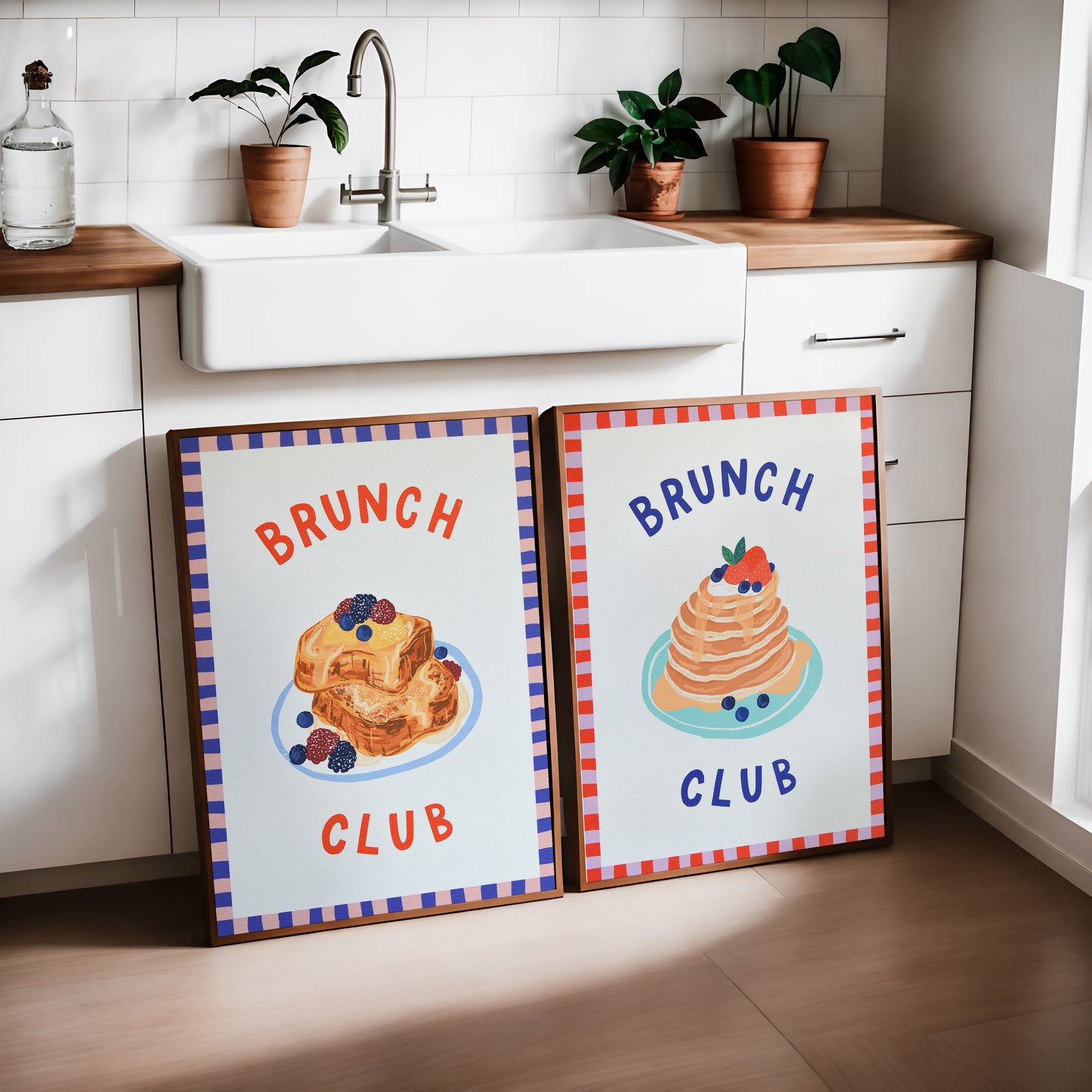 Brunch Club Art Print: French toast