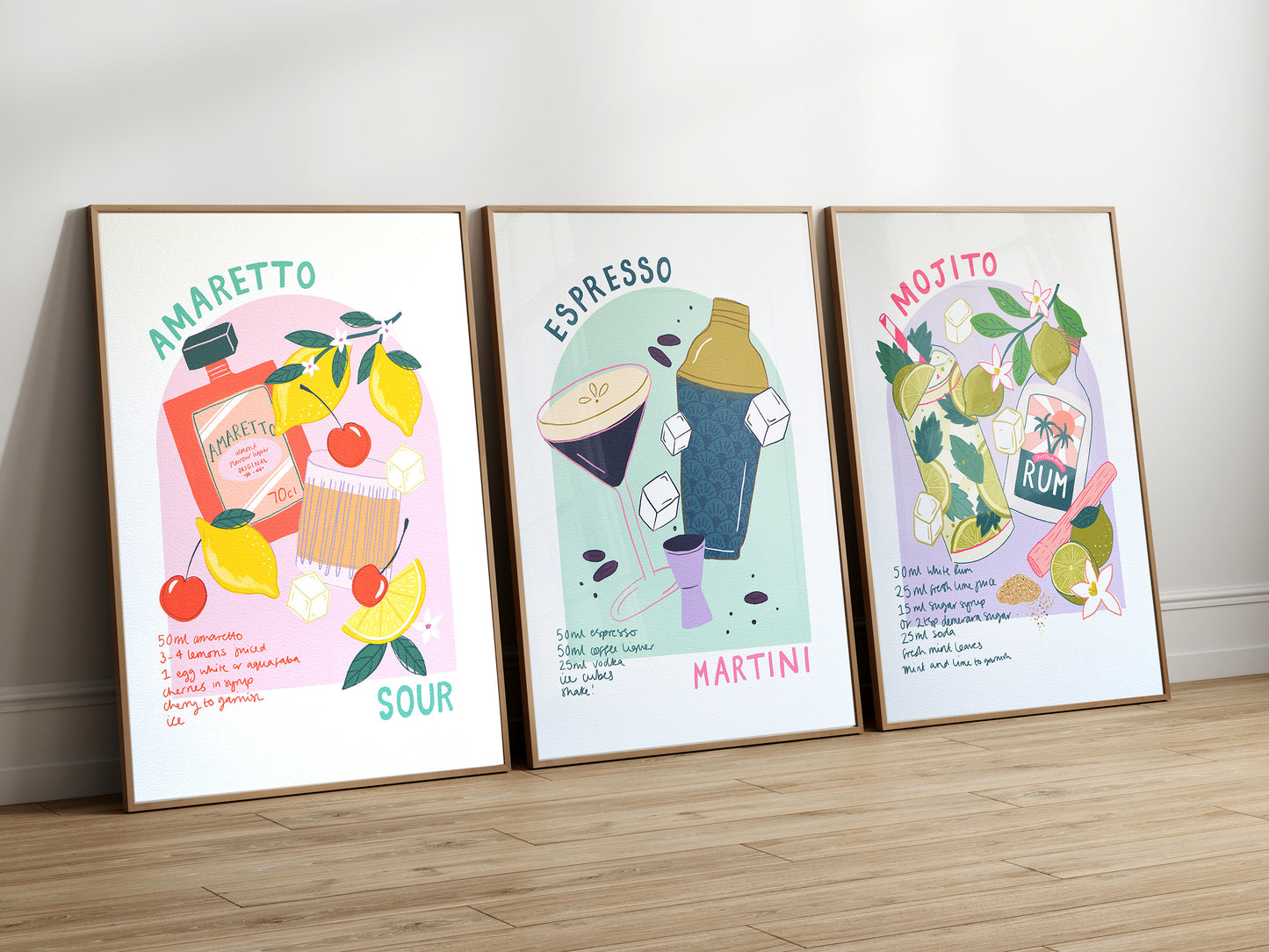 Mojito Cocktail Art Print