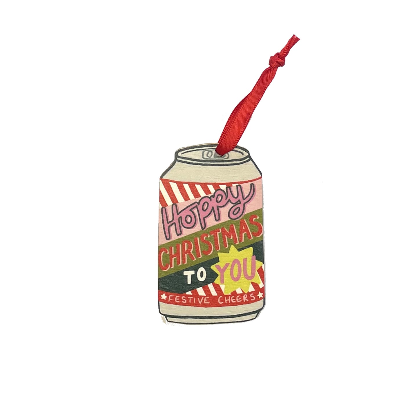 Craft Beer Can Christmas Decoration