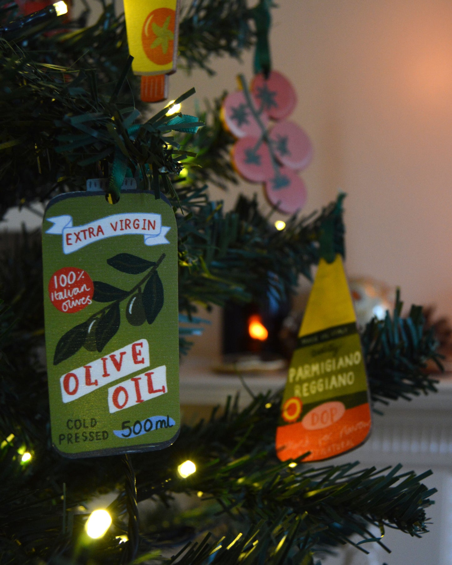 Olive Oil Can Christmas Decoration