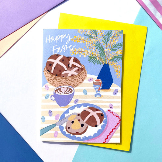 Happy Easter tablecape card