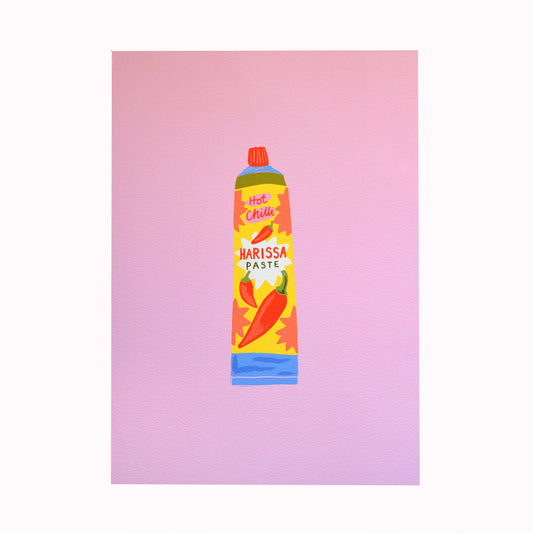 Harissa Paste Art Print