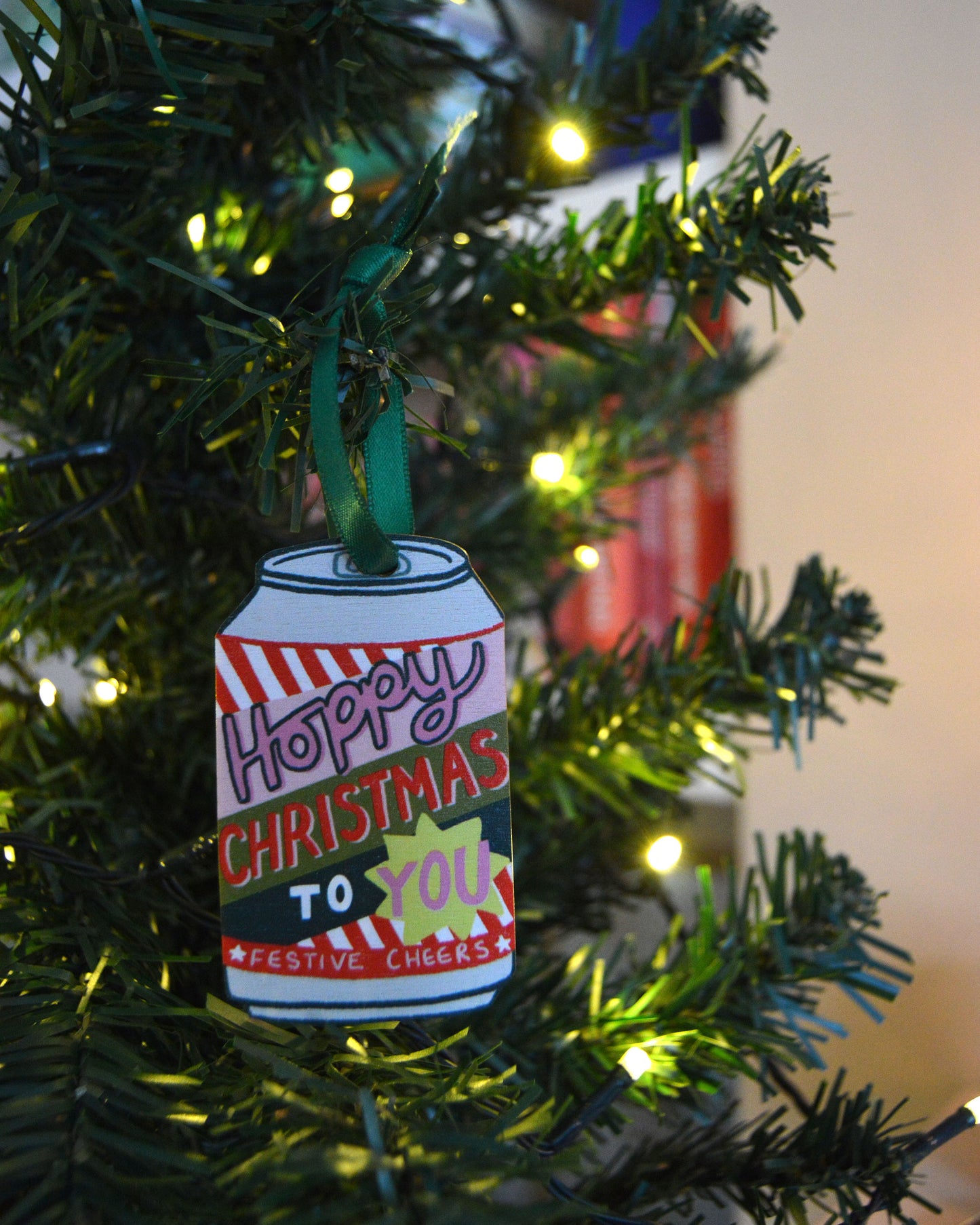 Craft Beer Can Christmas Decoration