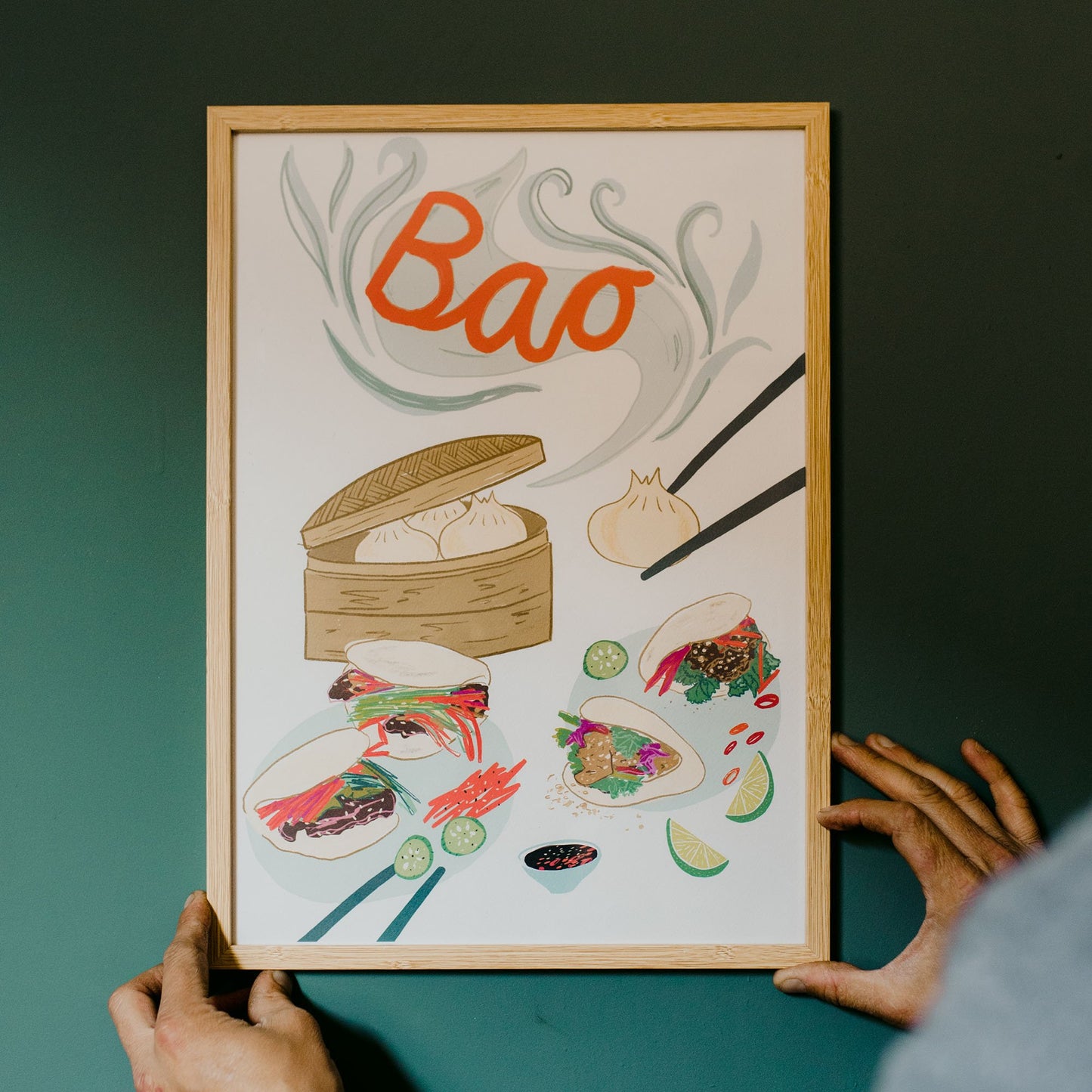 Bao art print