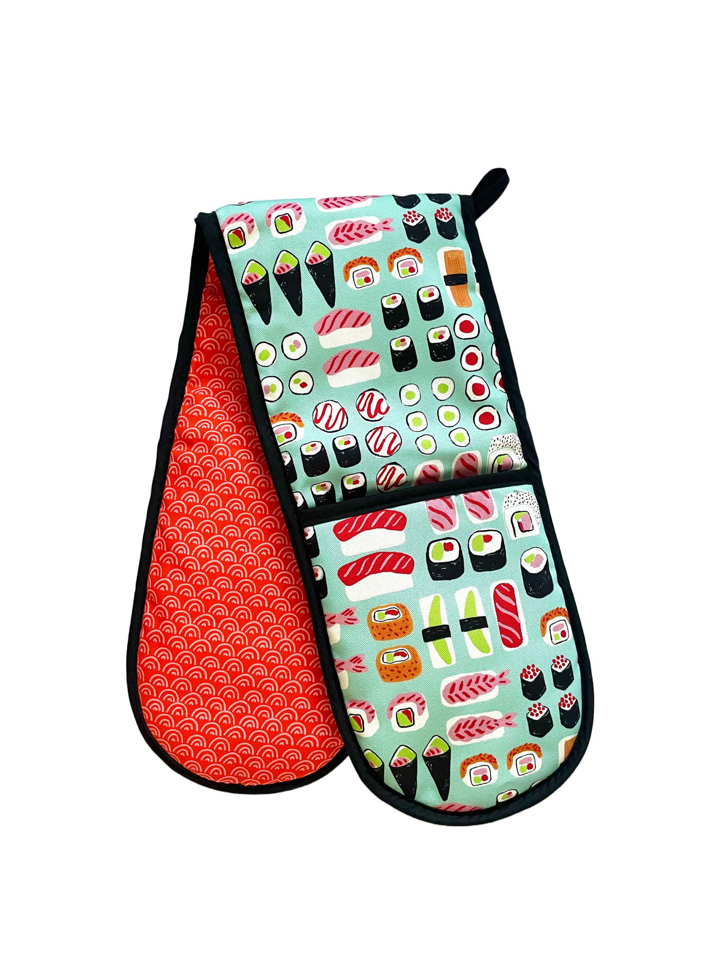 Sushi Organic Cotton Oven Gloves