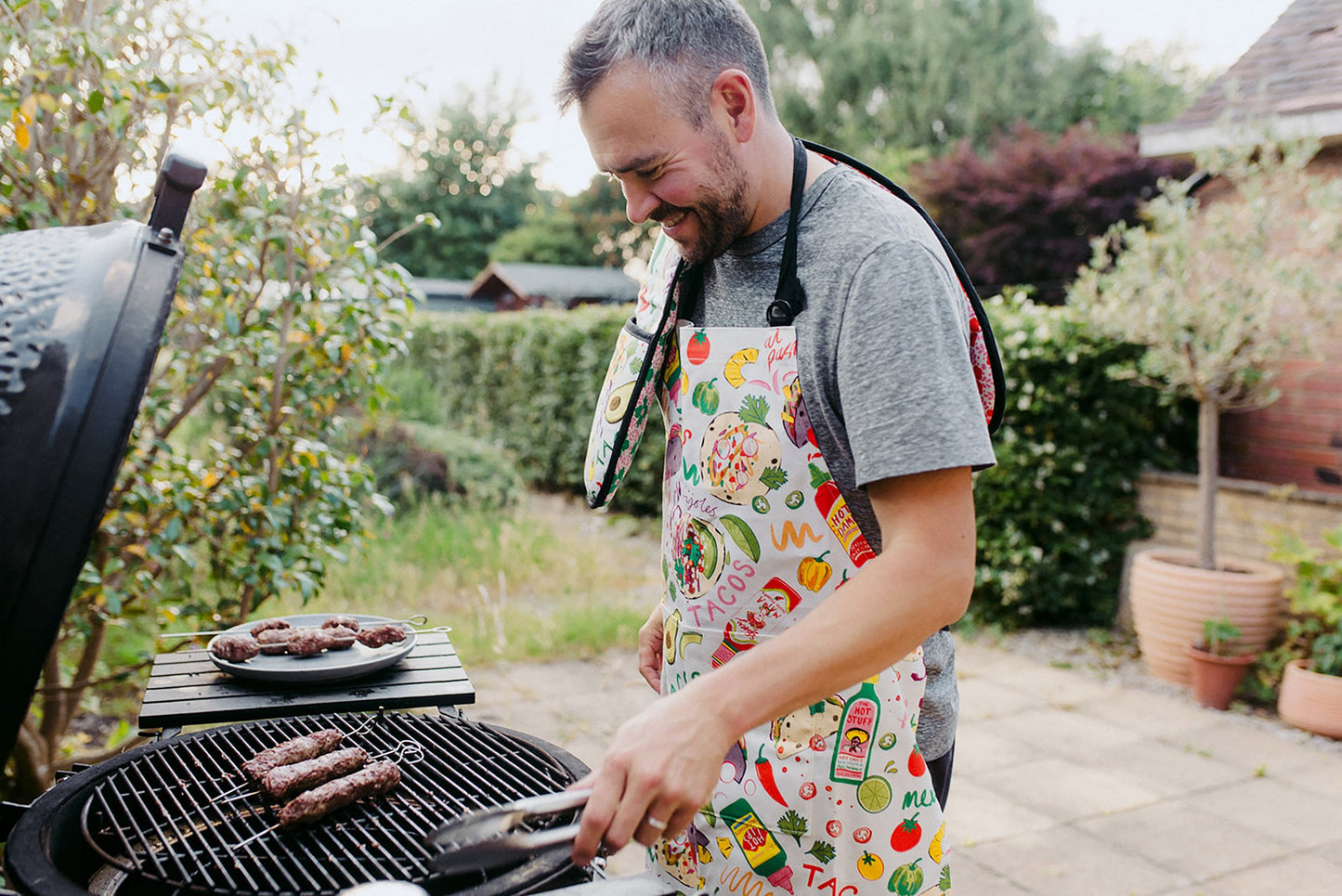 Tacos Organic Cotton Apron