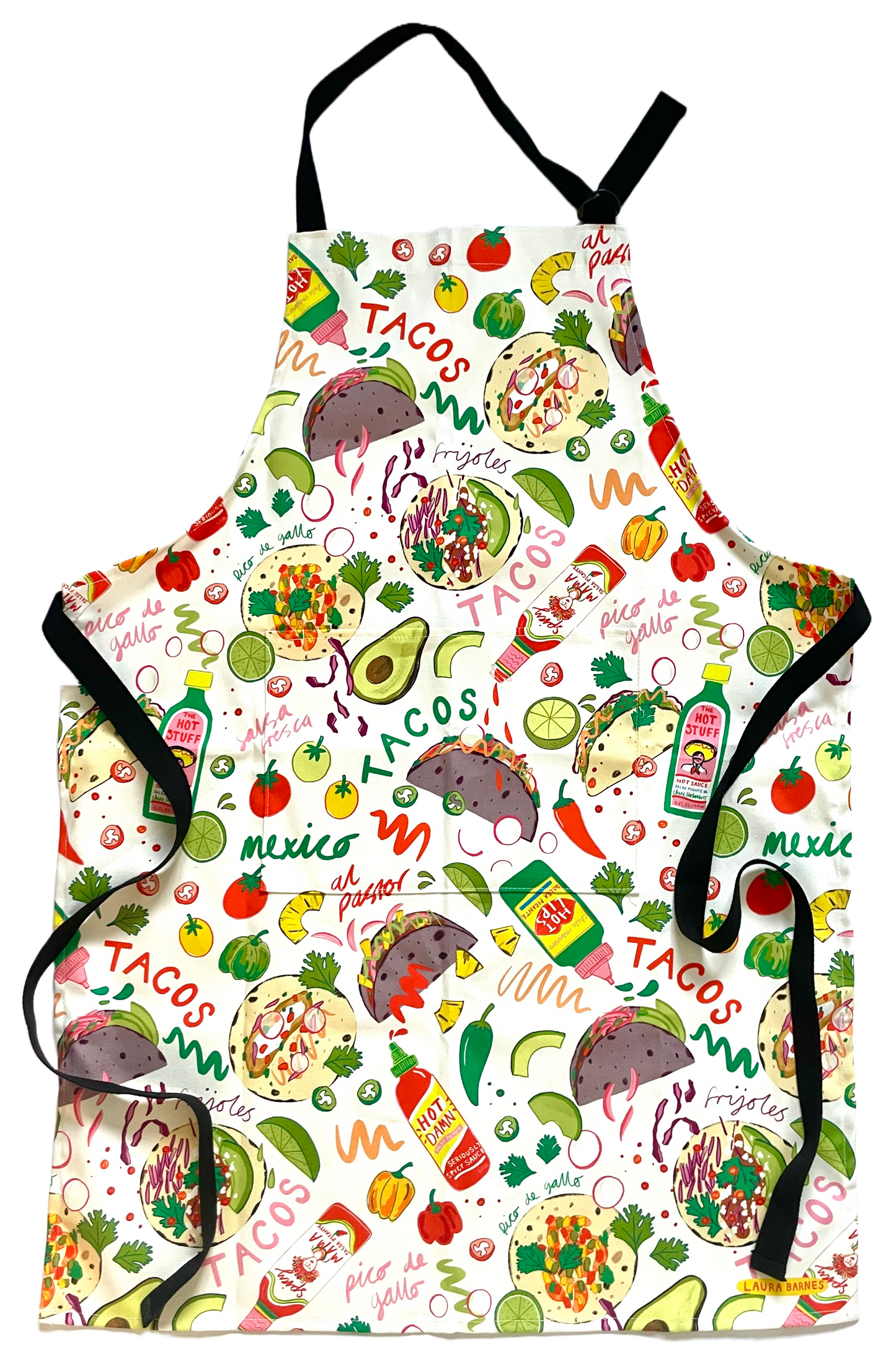 Tacos Organic Cotton Apron