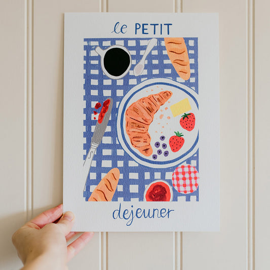 Le Petit Dejeuner Art Print