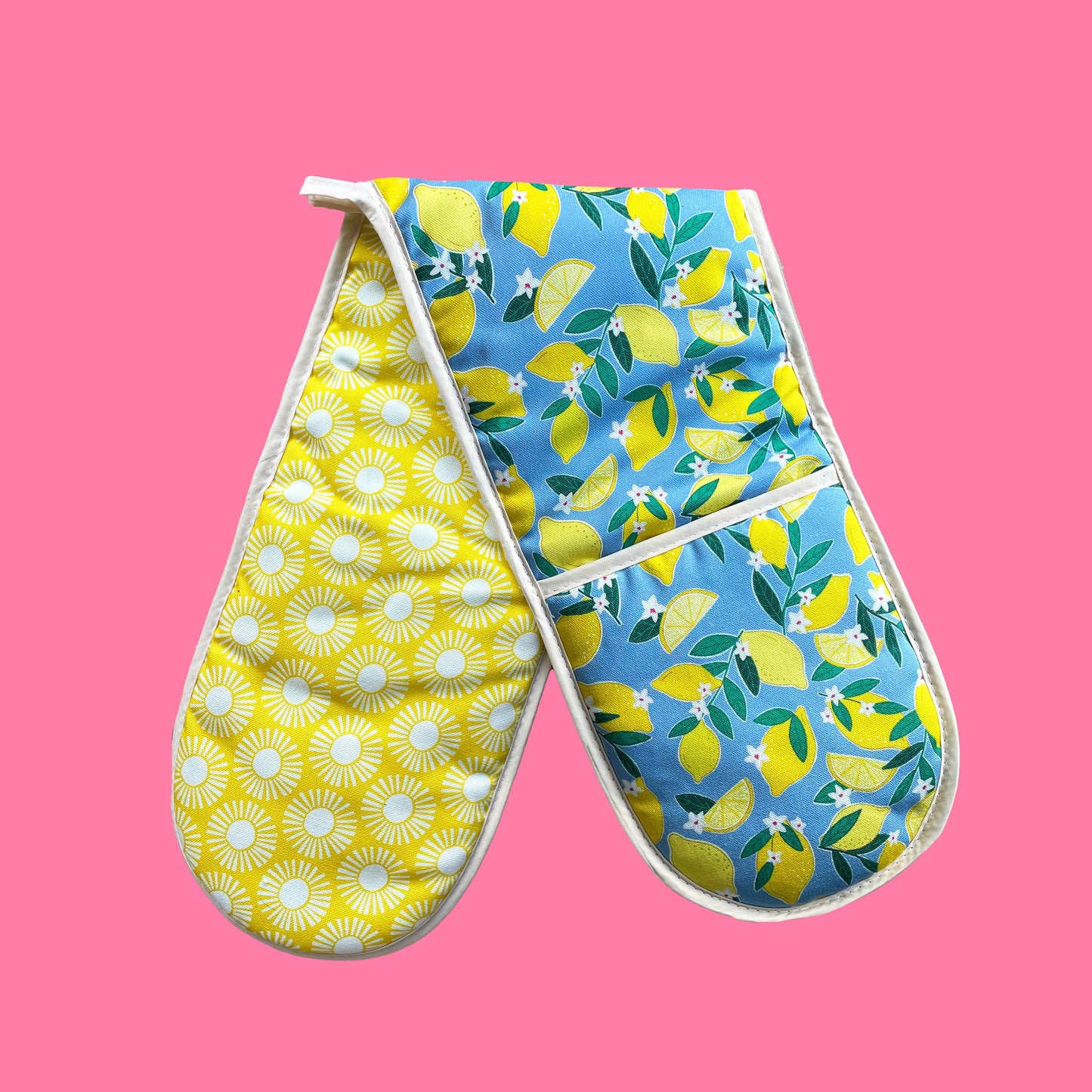 Sorrento Lemons Organic Cotton oven gloves