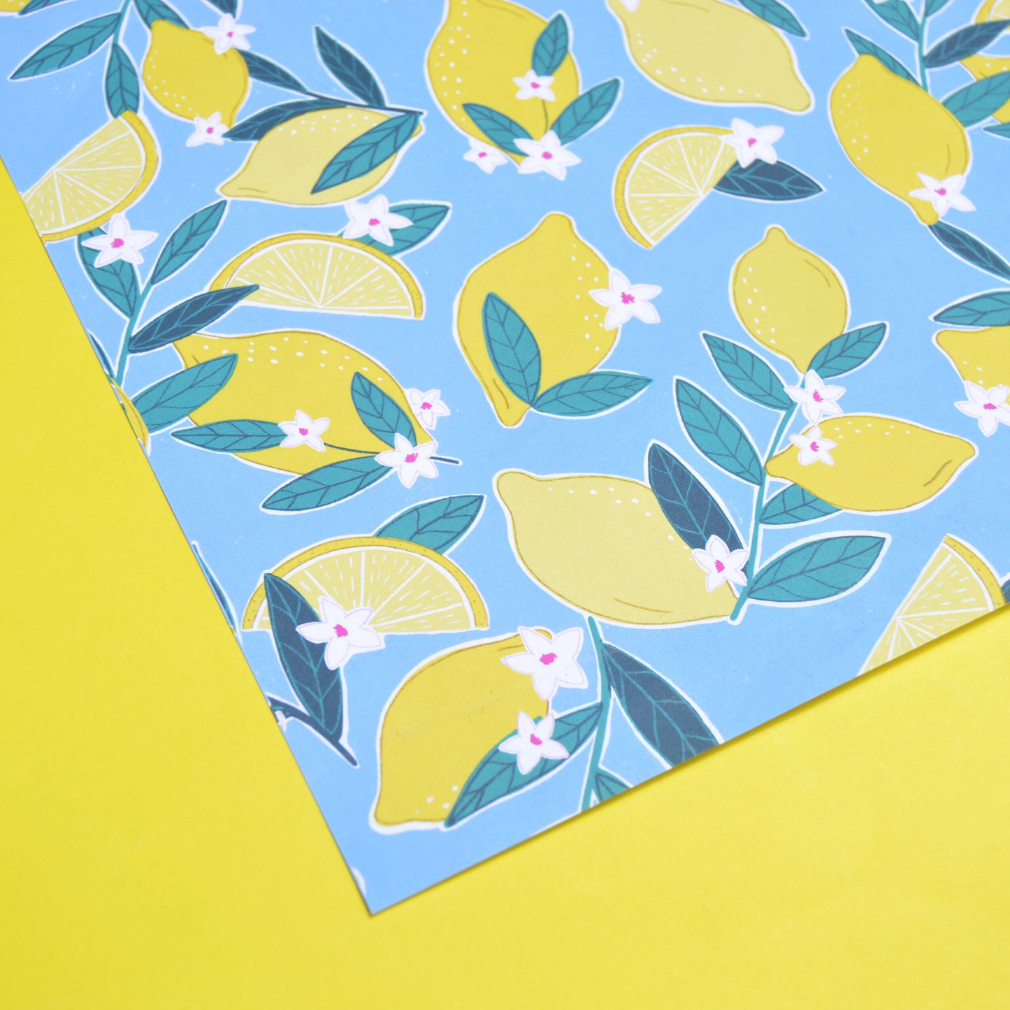 Sorrento Lemons Wrapping Paper