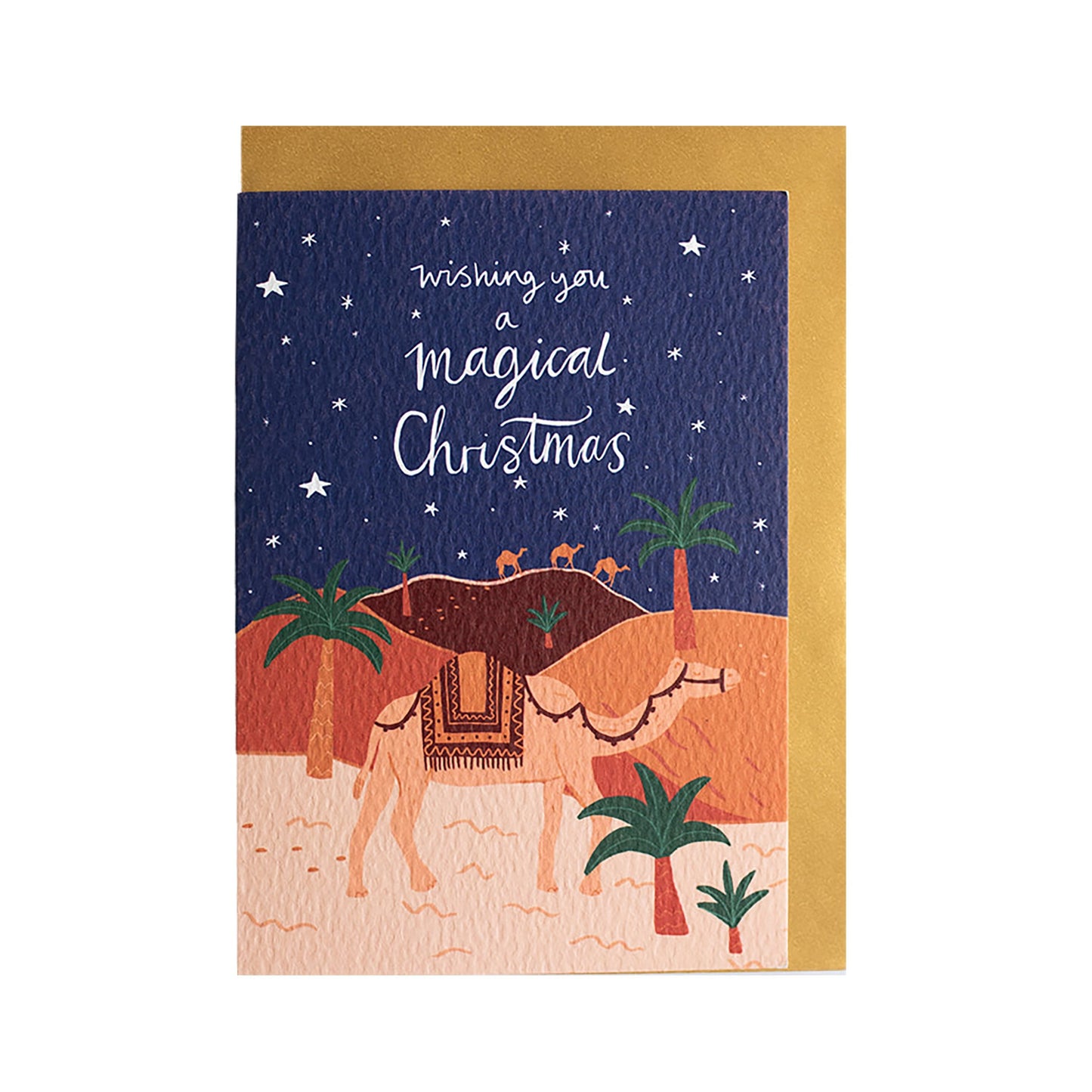 Magical Desert Christmas card