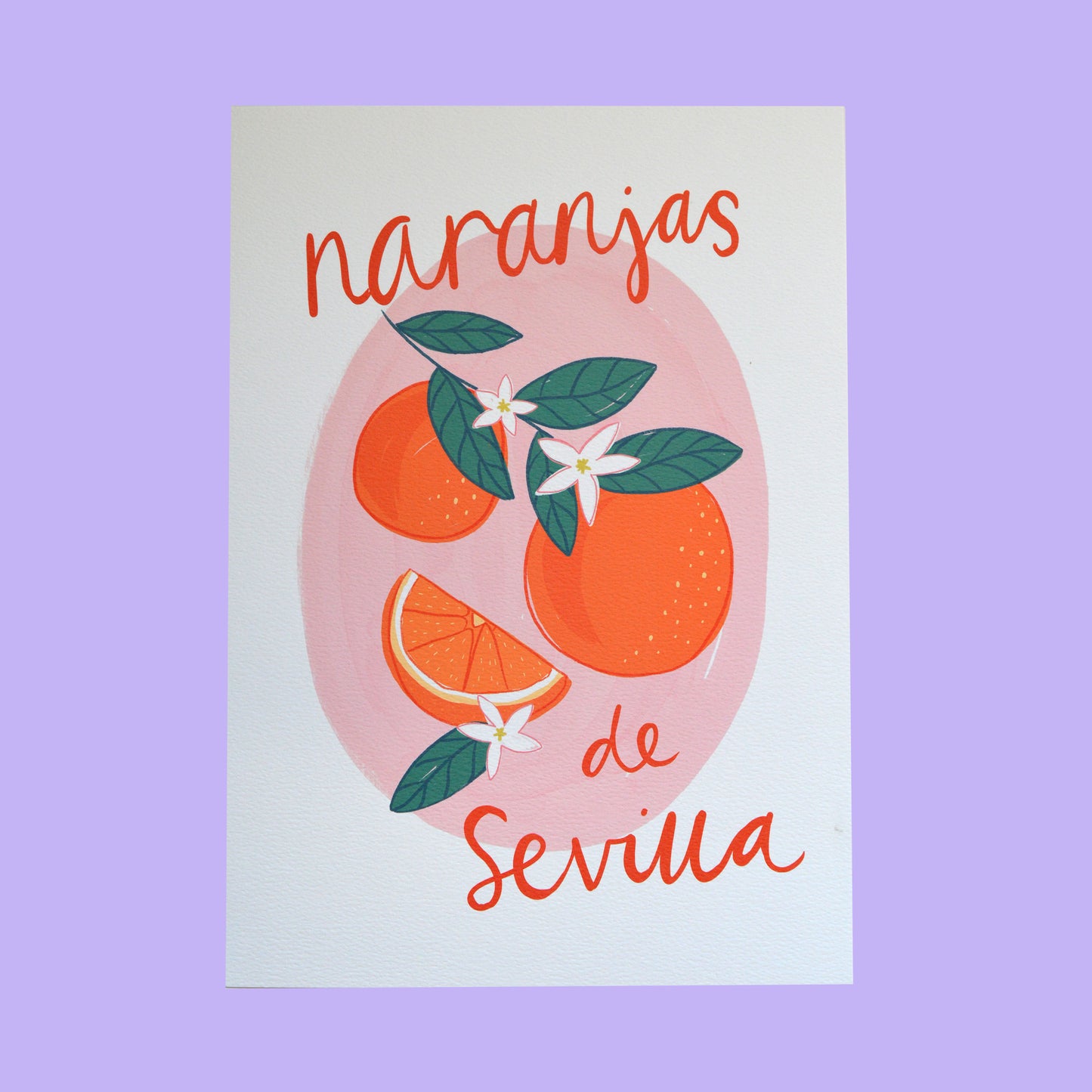 Naranjas de Sevilla Art Print