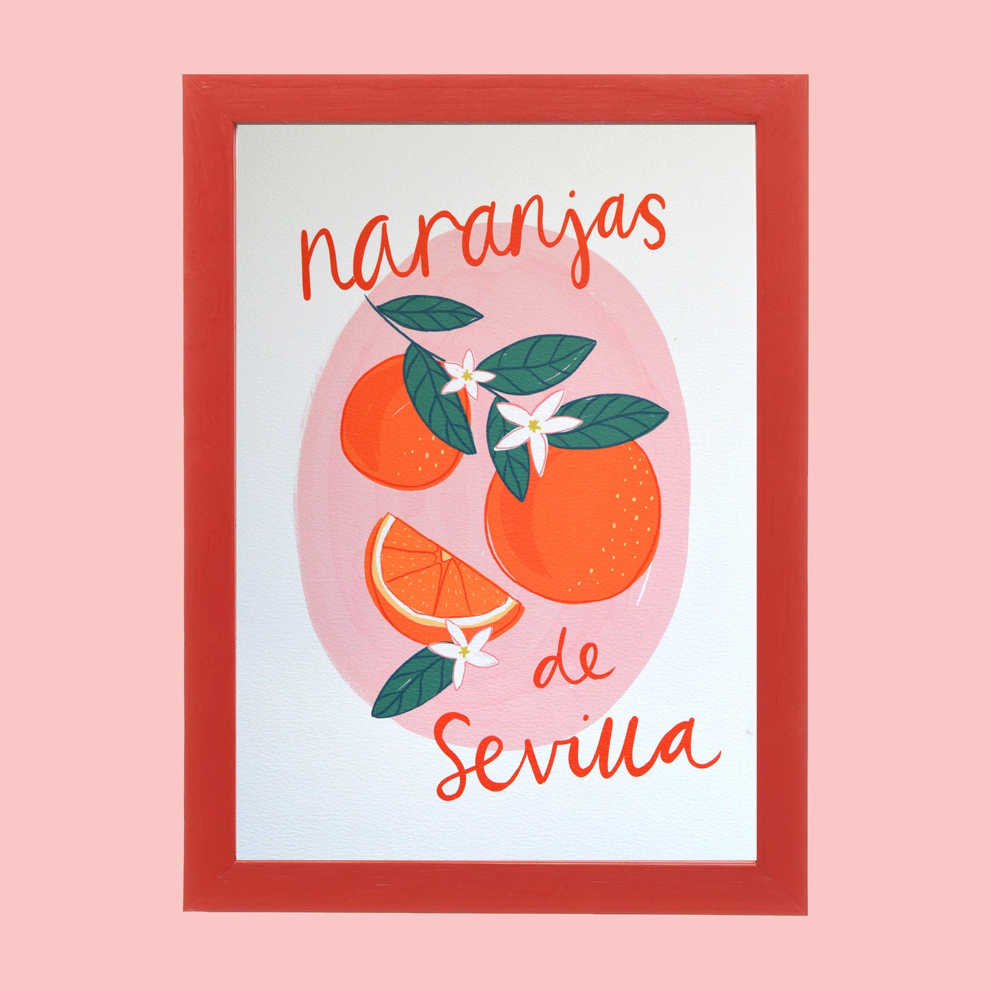 Naranjas de Sevilla Art Print