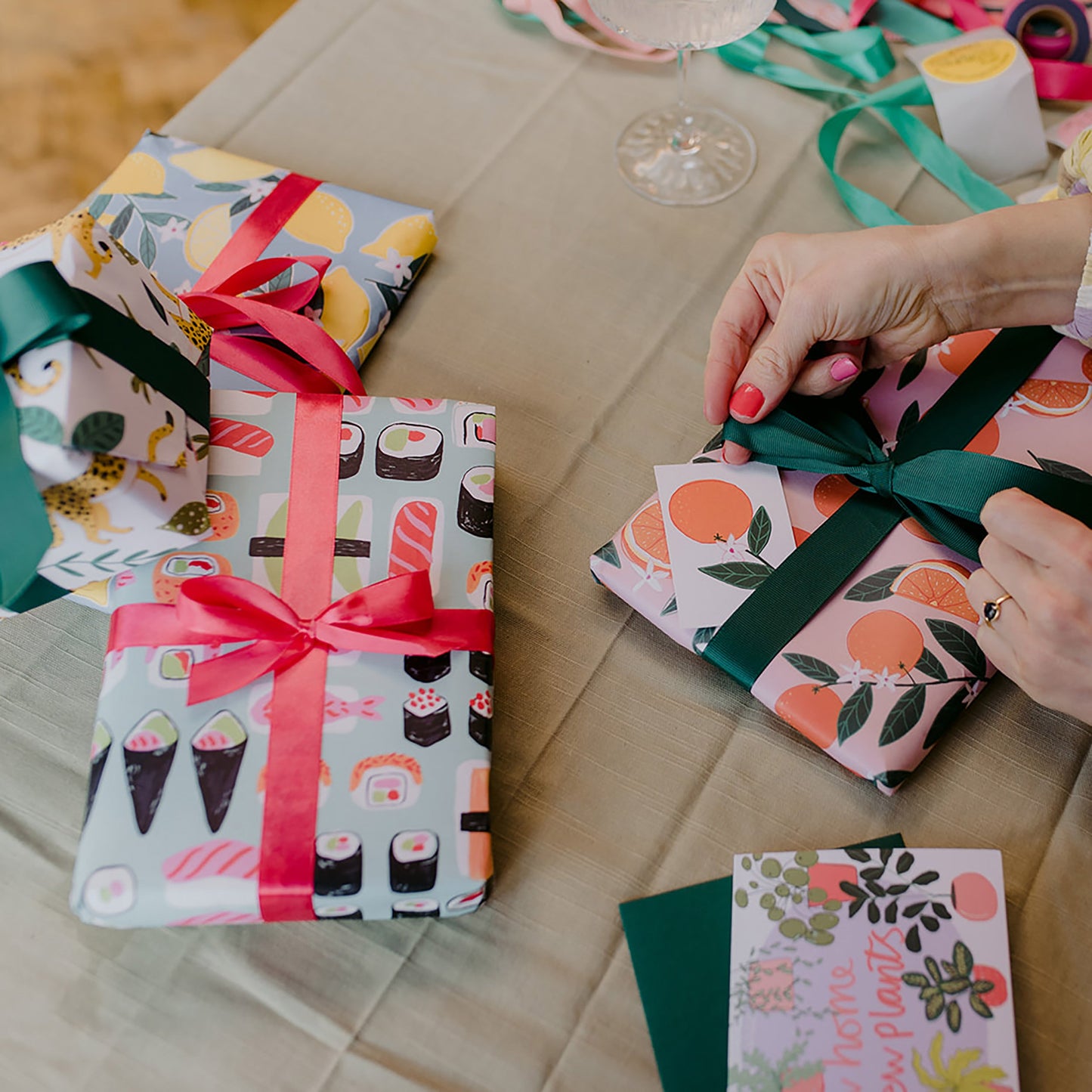 Sushi Wrapping Paper