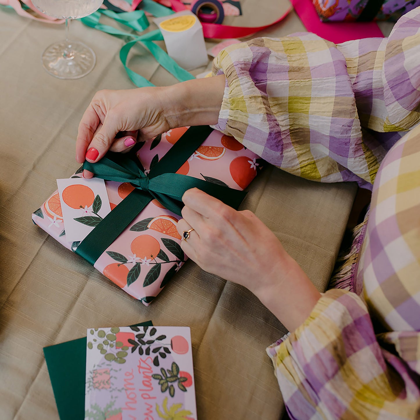 Sevilla Oranges Wrapping Paper