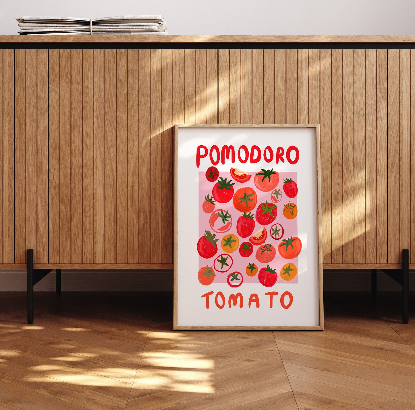 Pomodoro Tomato Art Print