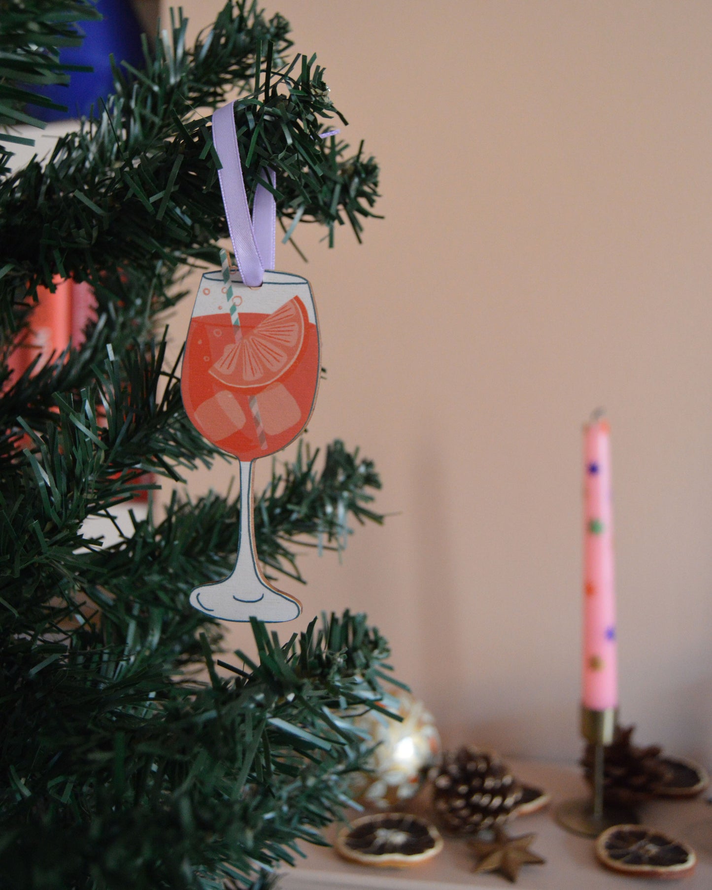 Aperol Spritz Christmas Decoration