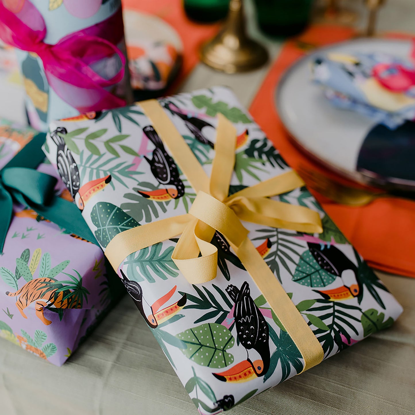 Toucans Wrapping Paper