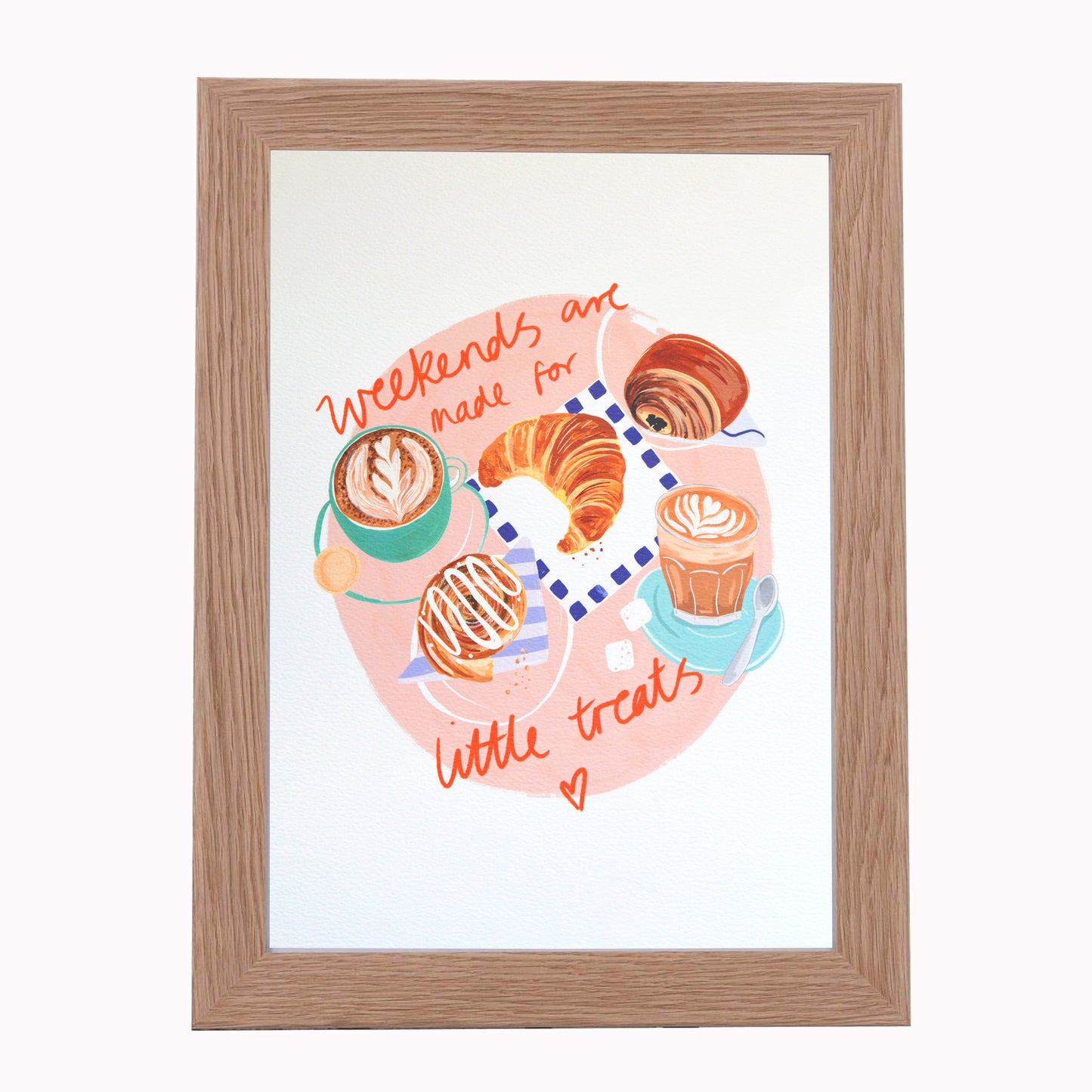 Weekend Treats Art Print