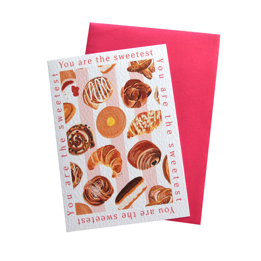 You are the sweetest -Bakery card